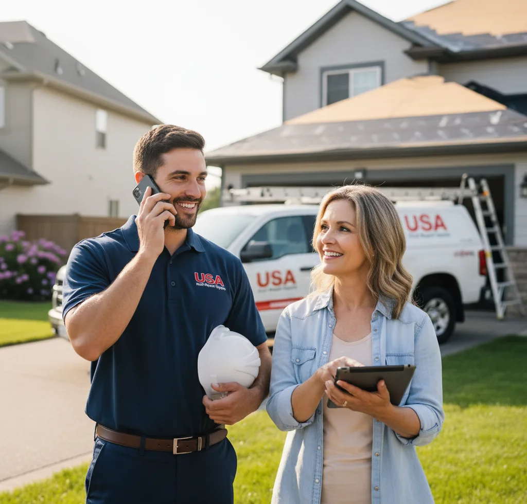 USA Roof Repair Experts customer support in Judsonia